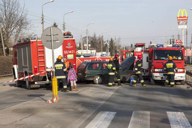 Wypadek Błonie k. Warszawy. Motocyklista nie żyje