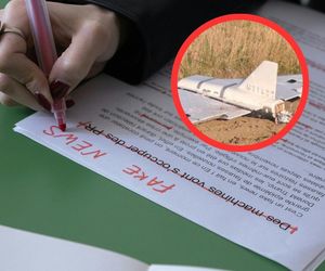 Rosja dezinformuje w sprawie dronów nad Polską. Ekspert przestrzega przed fake newsami
