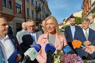 Konferencja Henryka Łabędzia, kandydata Prawa i Sprawiedliwości na prezydenta Tarnowa