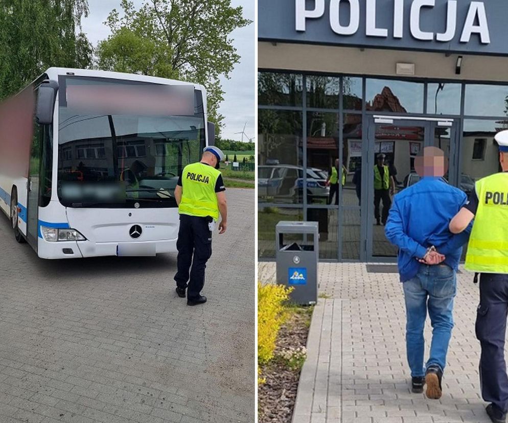 W takim stanie wiózł dzieci do szkoły! Co za bezmyślność!