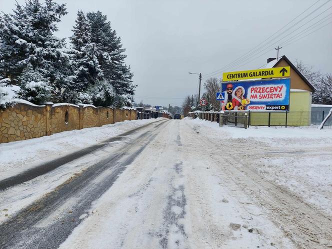 Starachowice zasypane śniegiem