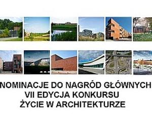 Konkurs ŻYCIE W ARCHITEKTURZE - prezentacja 12 nominacji