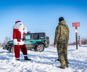 Św. Mikołaj na granicy w Polsce