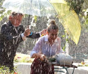 	M jak miłość odc. 1836. Robert Żak (Krzysztof Tyniec), Viola (Magdalena Waligórska)