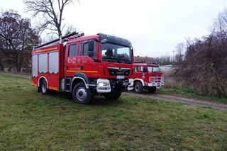 Krowa utknęła w błotnistym rowie. Bohaterska akcja strażaków pod Drawskiem