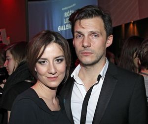 Maja Ostaszewska z partnerem