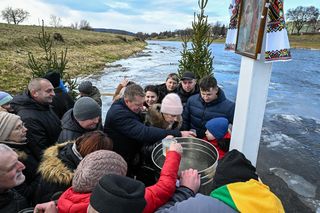 Cerkiew greckokatolicka świętuje Jordan – jedno z świąt Kościołów wschodnich, 6 stycznia 2025 r.