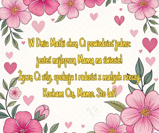 Kartki na Dzień Matki