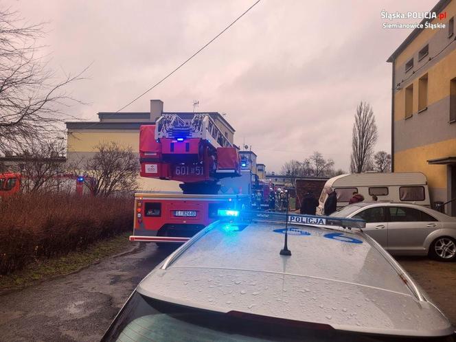 Pożar w Siemanowicach Śląskich. Nie żyje chłopczyk