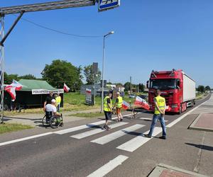 Protest mieszkańców Duńkowiczek