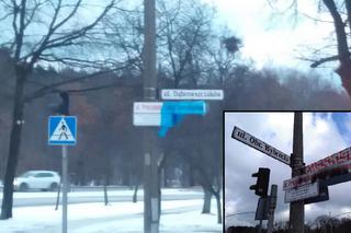 Gdańsk: Zniszczono tablice z nazwą ulicy Lecha Kaczyńskiego [WIDEO NOWA TV 24 GODZINY]