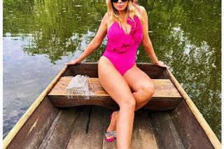 Sylwia Gliwa i jej nogi prawie do nieba