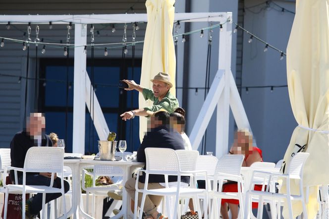 Andrzej Chyra w Sopocie bez zęba i bez alkoholu 