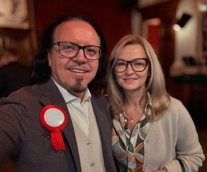 Wojciech Balczun z żoną