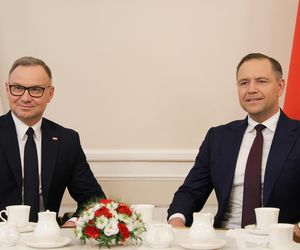Spotkanie Andrzeja Dudy z Karolem Nawrockim