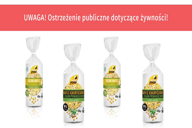Wafle wycofane ze sprzedaży