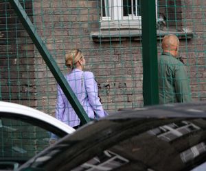 Marta Nawrocka zastosowała color blocking