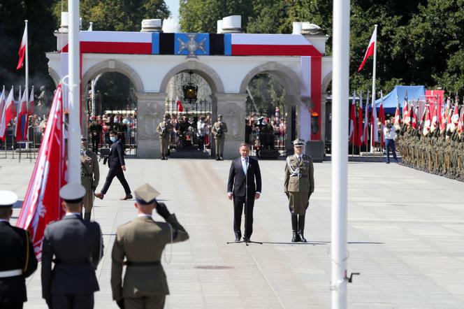  Uroczysta Odprawa Wart przed Grobem Nieznanego Żołnierza w Święto Wojska Polskiego