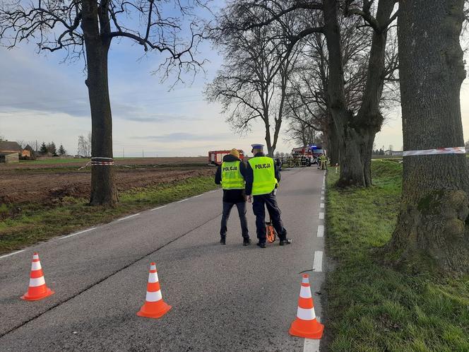 Koszmarny wypadek w Mikołajkach. W aucie znaleziono ciała dwóch osób [ZDJĘCIA]