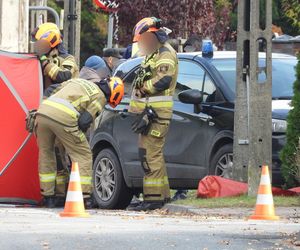 Śmiertelne potrącenie rowerzysty pod Warszawą
