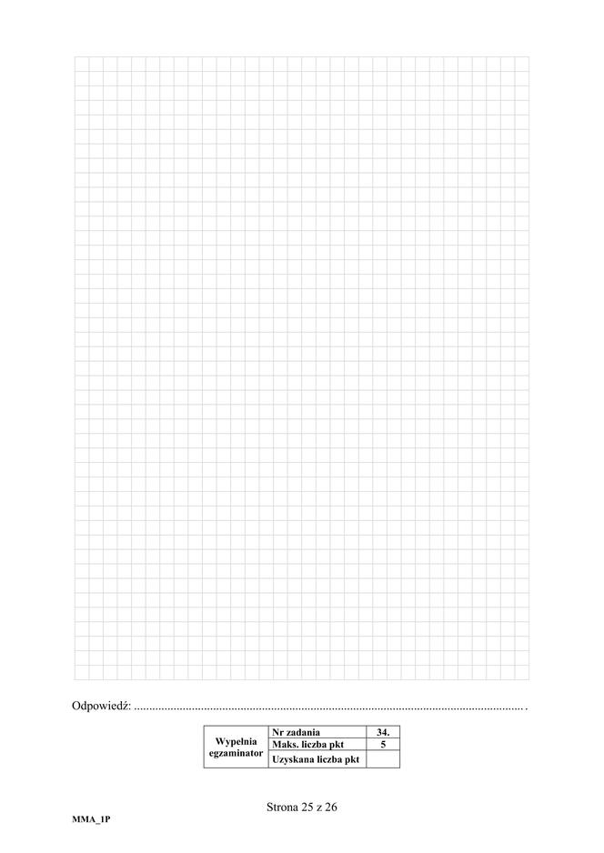 Matura 2020 ARKUSZE CKE z matematyki POZIOM PODSTAWOWY [9.06.2020]