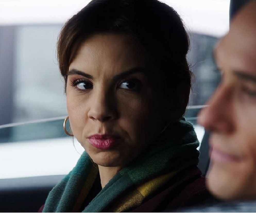 M jak miłość, odcinek 1867. Aneta (Ilona Janyst), Olek (Maurycy Popiel)