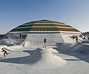 Skate park w Haderslev w Danii