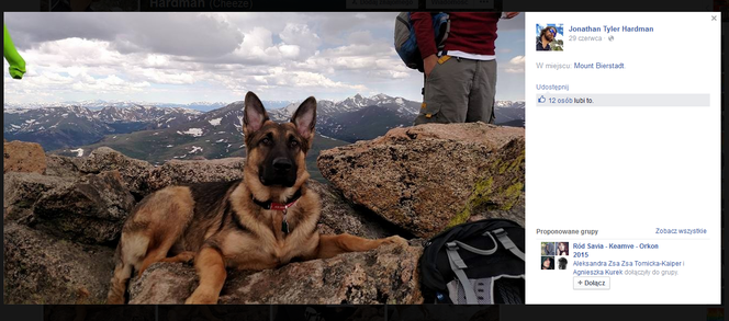 Pies ocalił mnie przed piorunem