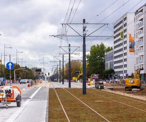 Budowa tramwaju do Wilanowa na kilka tygodni przed otwarciem