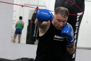 Przemysław Wipler na treningu