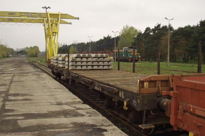 Dworzec Toruń Północny - gdy jeszcze był dużą stacją przeładunkową