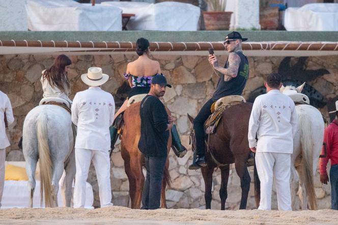 Kourtney Kardashian i Travis Barker na wakacjach w Meksyku