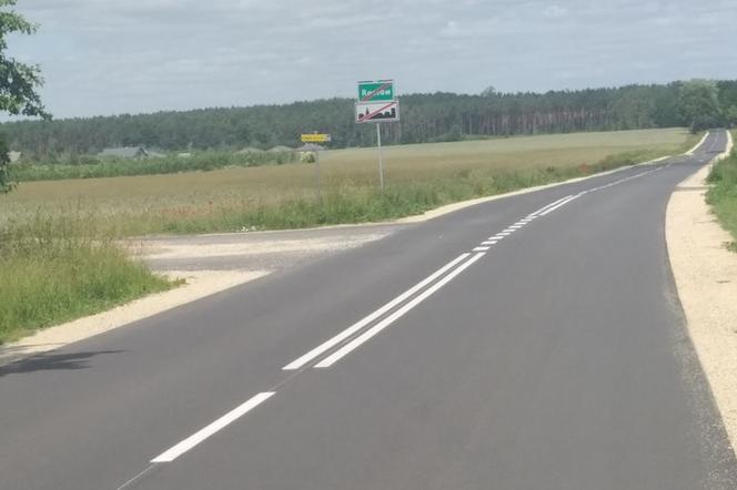 Kierowcy jadący z Racławia do Baczyny wreszcie nie muszą narzekać na stan drogi powiatowej. 