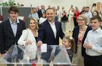 Karol Nawrocki z rodziną 