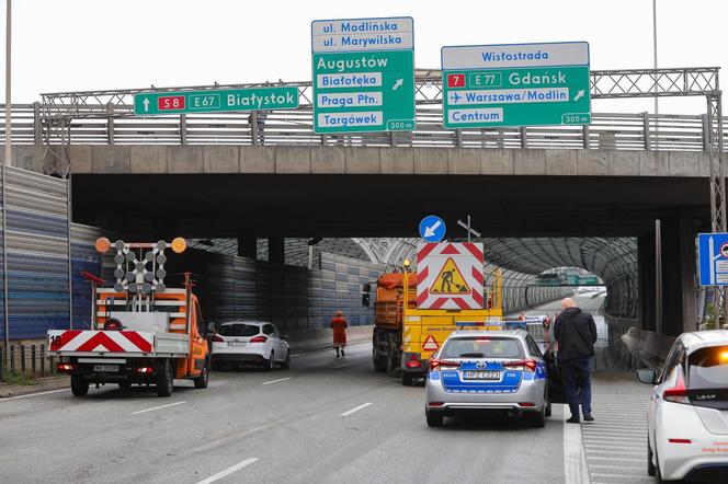 Warszawa zalana po burzy