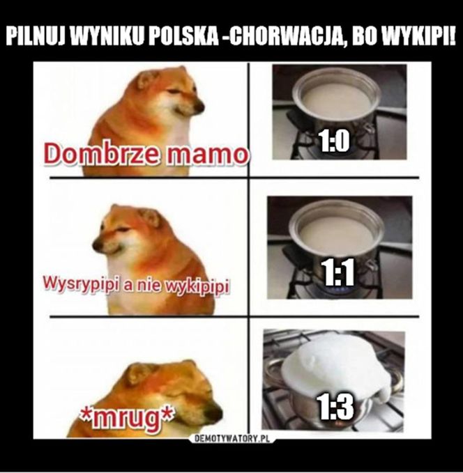 Polska - Chorwacja memy