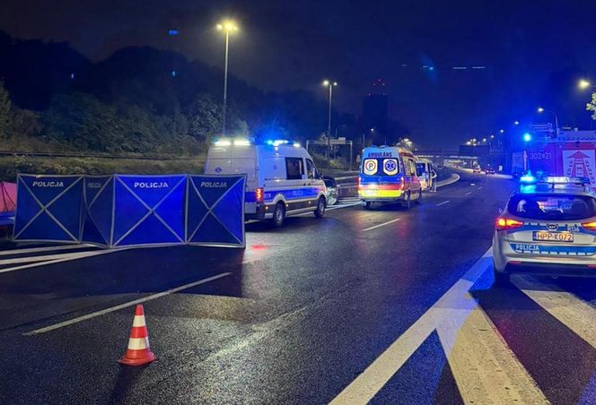 Tragiczny wypadek BMW w Katowicach. Jest ofiara śmiertelna