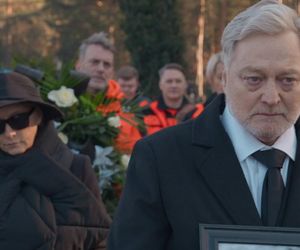 Na sygnale, odc. 707. Pogrzeb Kuby Szczęsnego, ojciec Ryszard (Dariusz Dłużewski)