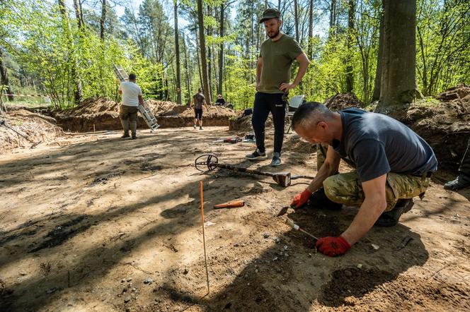 W Lesie Szpęgawskim odnaleziono zbiorową mogiłę. Dokonano tam masowych zbrodni niemieckich z II wojny światowej