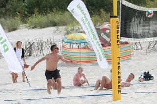 Sławomir Peszko na plaży