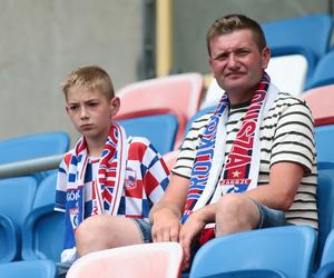 Górnik Zabrze vs Radomiak Radom. Kibice nie kryli niezadowolenia [ZDJĘCIA]