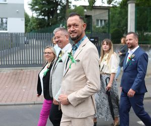 Korowód dożynkowy w Kostuchnie
