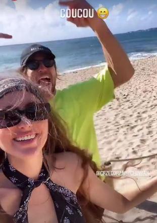 Grzegorz Krychowiak i jego żona Celia wyskoczyli na Karaiby