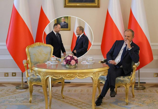 Spotkanie prezydenta Karola Nawrockiego z premierem Donaldem Tuskiem