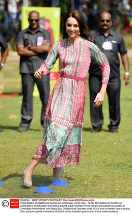Księżna Kate w Bombaju