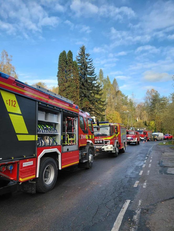 Tragiczny pożar w Słonej koło Zakliczyna. Nie żyje jedna osoba
