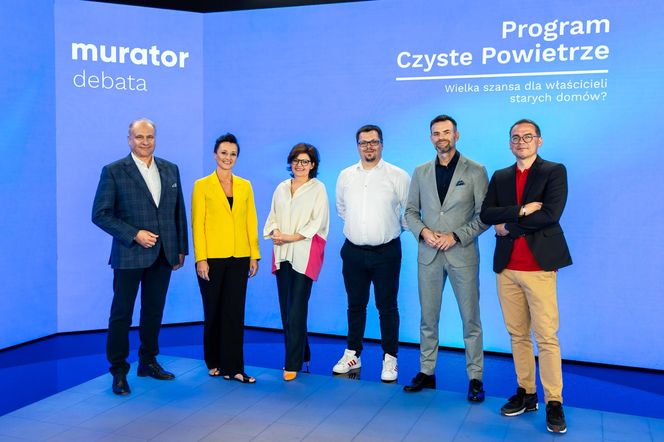 (od lewej): Janusz Komurkiewicz, Małgorzata Smuczyńska, Artur Celiński, Justyna Glusman, Tomasz Wróbel i Piotr Laskowski 