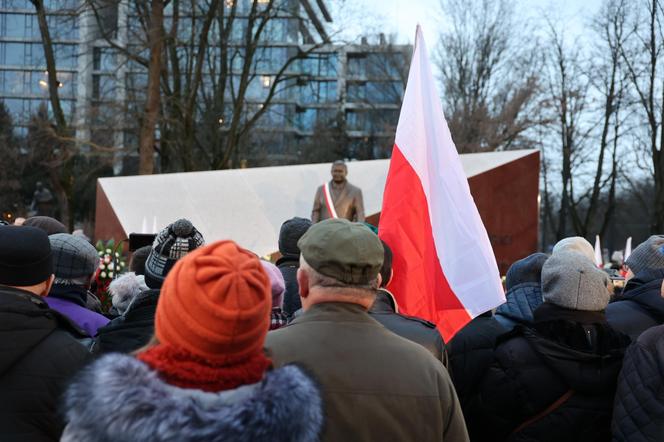 Odsłonięcie pomnika Lecha Kaczyńskiego przy Placu Teatralnym w Lublinie