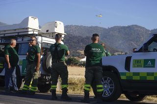 Pożary lasów w Hiszpanii