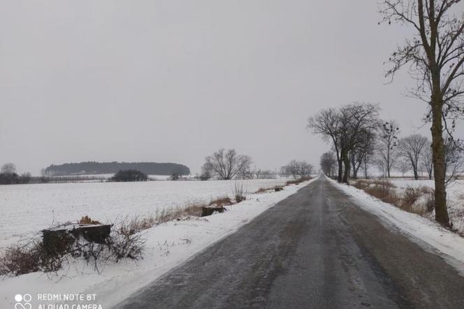 Trwa przebudowa drogi z Witkowa do Malenina 